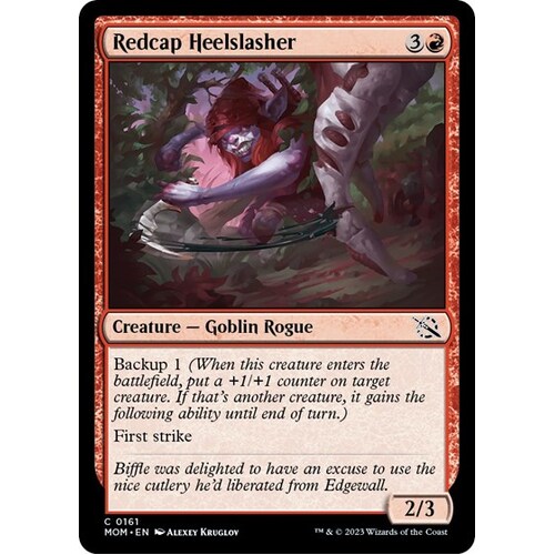 Redcap Heelslasher - MOM