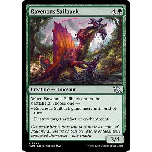 Ravenous Sailback - MOM