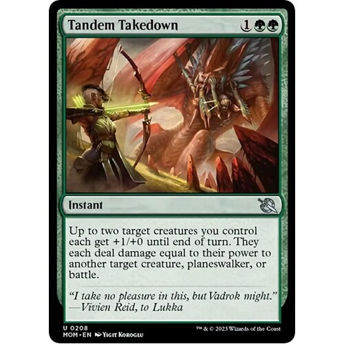 Tandem Takedown - MOM