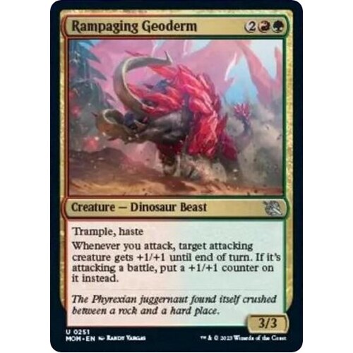 Rampaging Geoderm - MOM