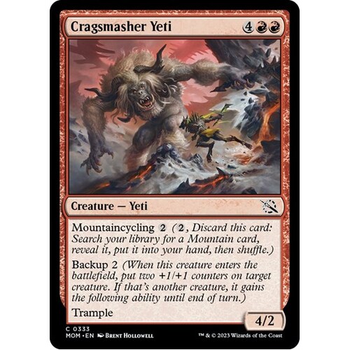 Cragsmasher Yeti - MOM
