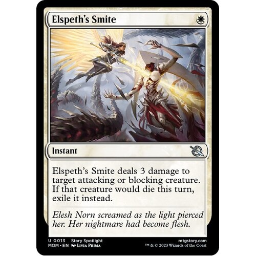 Elspeth's Smite FOIL - MOM