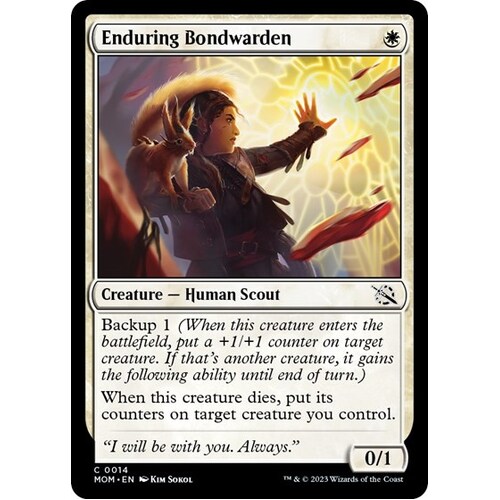 Enduring Bondwarden FOIL - MOM