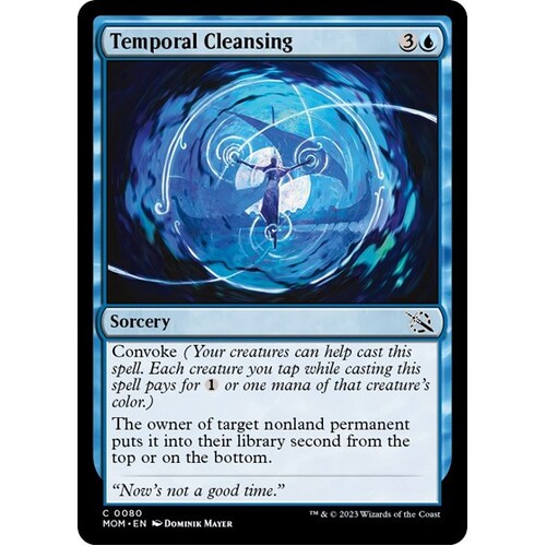 Temporal Cleansing FOIL - MOM