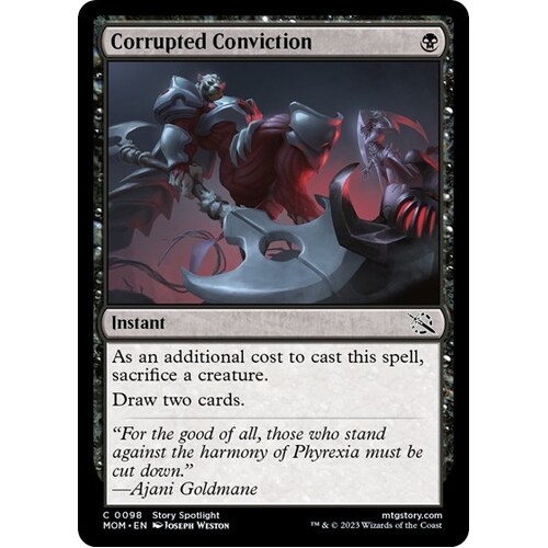 Corrupted Conviction FOIL - MOM