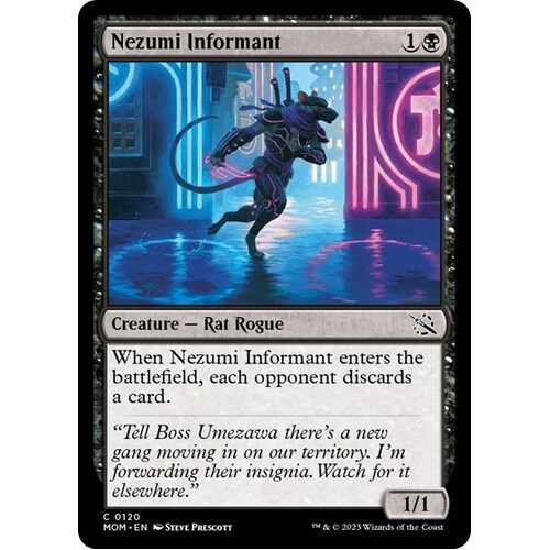 Nezumi Informant FOIL - MOM