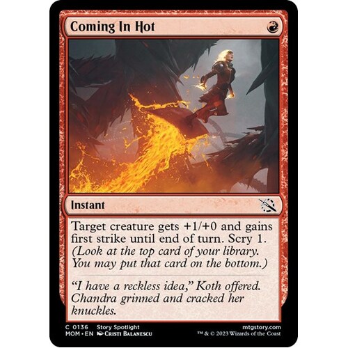 Coming In Hot FOIL - MOM