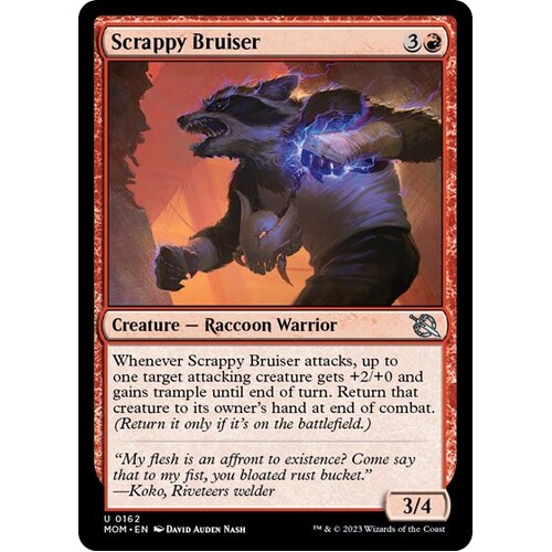 Scrappy Bruiser FOIL - MOM