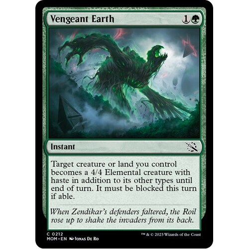 Vengeant Earth FOIL - MOM