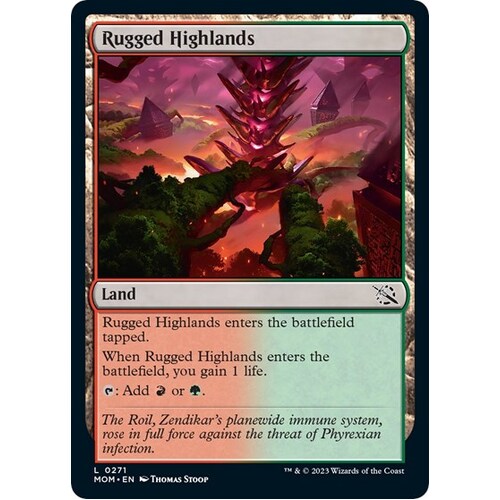 Rugged Highlands FOIL - MOM