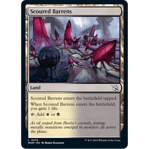 Scoured Barrens FOIL - MOM