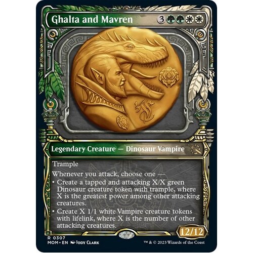 Ghalta and Mavren (Showcase) FOIL - MOM
