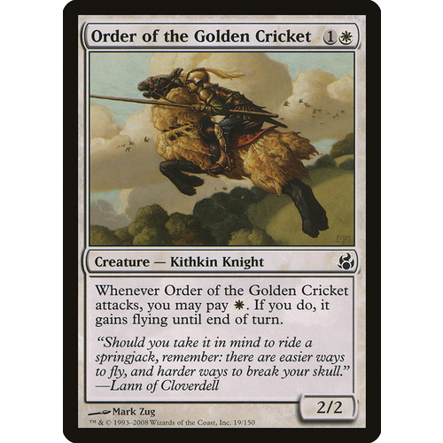 Order of the Golden Cricket - MOR