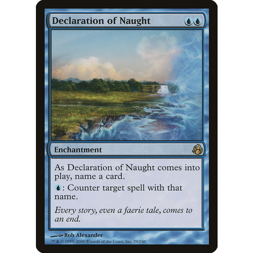 Declaration of Naught - MOR