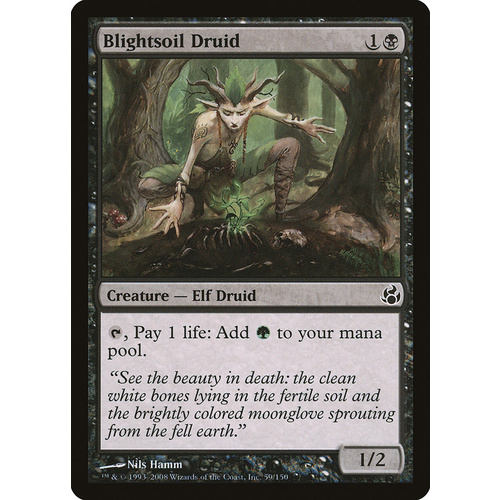 Blightsoil Druid - MOR