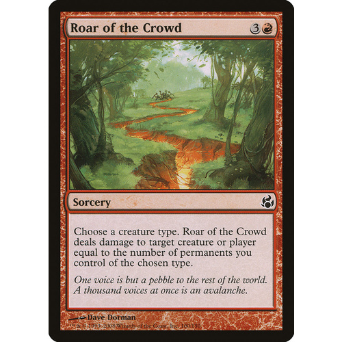 Roar of the Crowd - MOR
