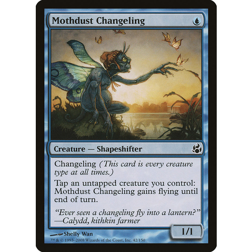 Mothdust Changeling FOIL - MOR