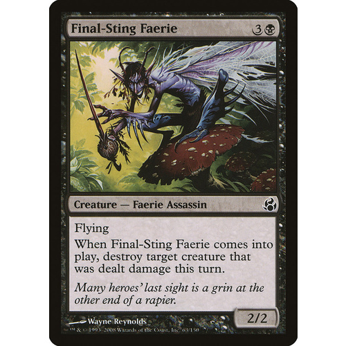 Final-Sting Faerie FOIL - MOR