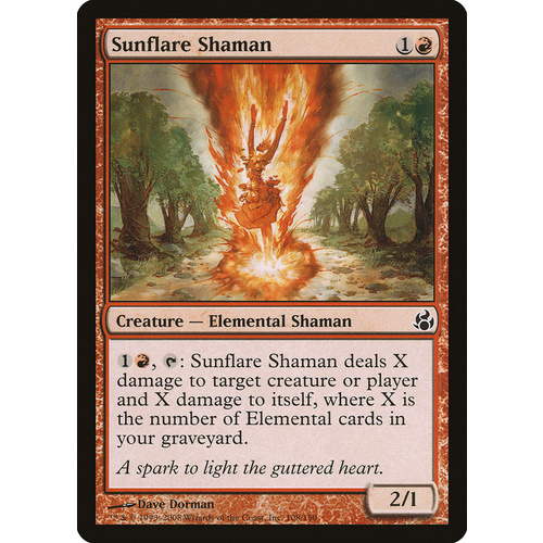 Sunflare Shaman FOIL - MOR