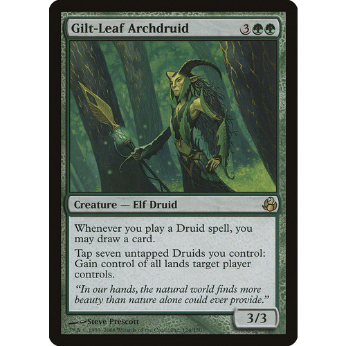 Gilt-Leaf Archdruid FOIL - MOR