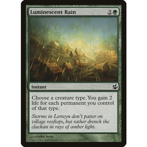 Luminescent Rain FOIL - MOR