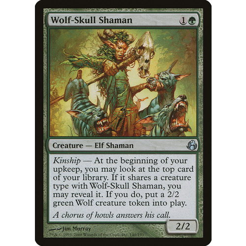 Wolf-Skull Shaman FOIL - MOR