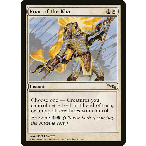 Roar of the Kha - MRD