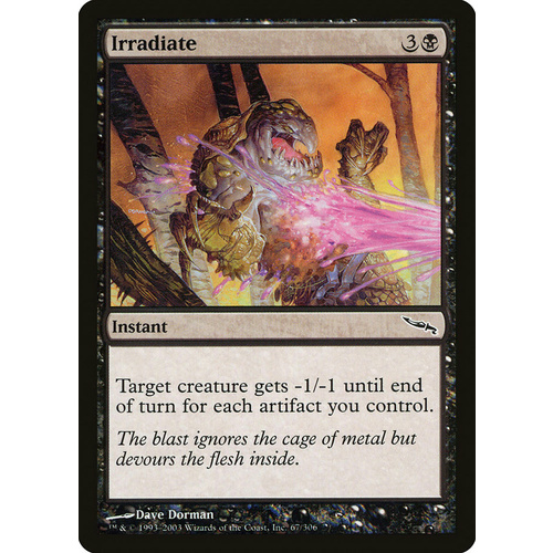 Irradiate - MRD