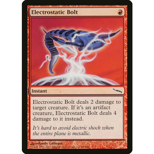 Electrostatic Bolt - MRD