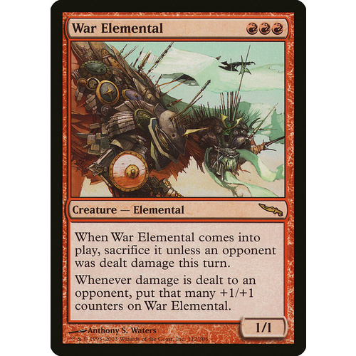 War Elemental - MRD