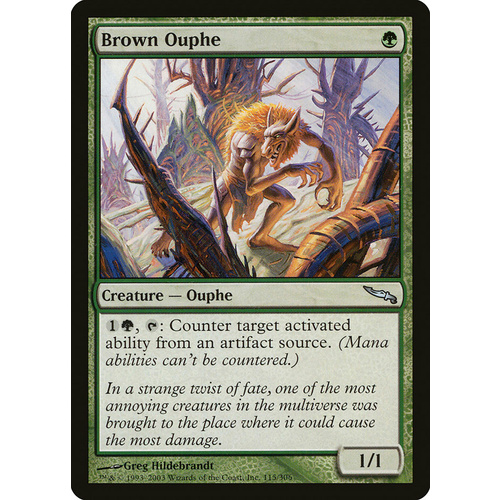Brown Ouphe - MRD