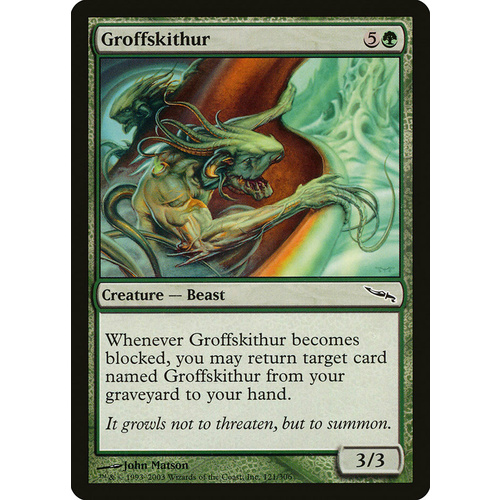 Groffskithur - MRD