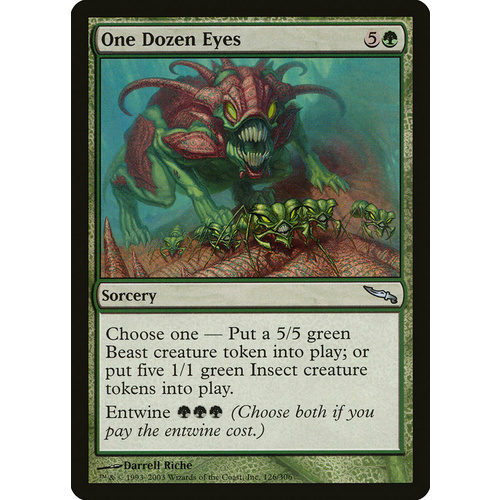 One Dozen Eyes - MRD