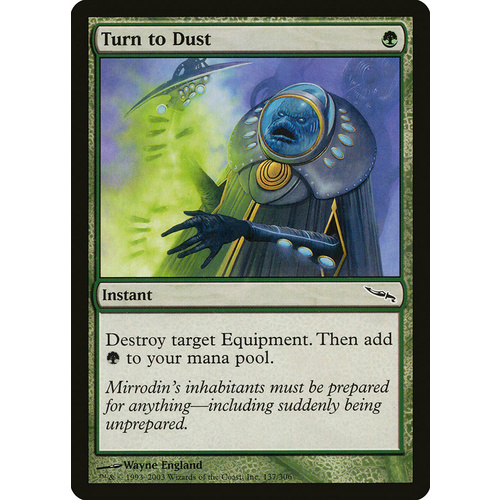 Turn to Dust - MRD