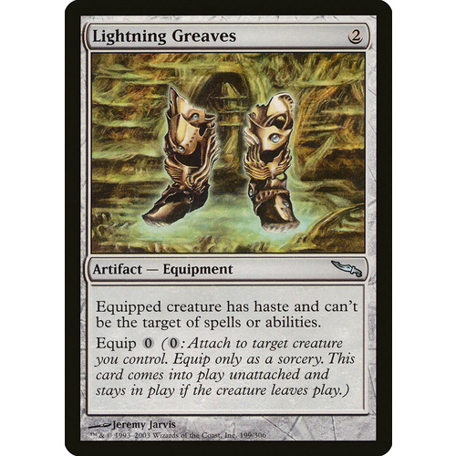 Lightning Greaves - MRD
