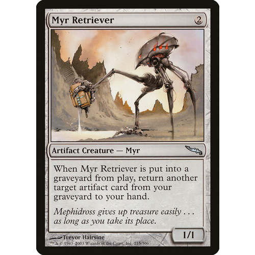 Myr Retriever - MRD