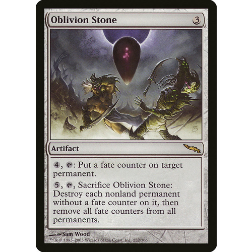 Oblivion Stone - MRD