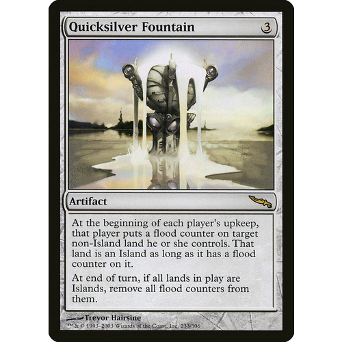 Quicksilver Fountain - MRD