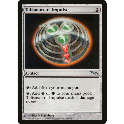 Talisman of Impulse - MRD