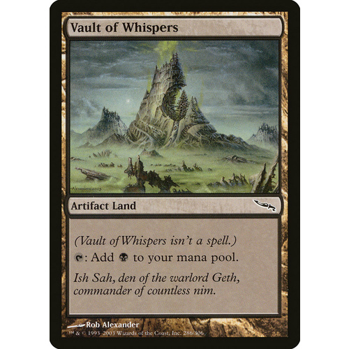 Vault of Whispers - MRD