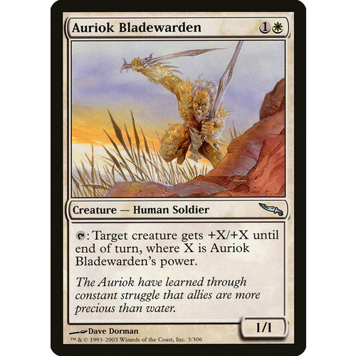 Auriok Bladewarden FOIL - MRD