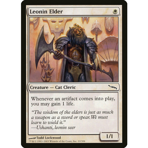 Leonin Elder FOIL - MRD
