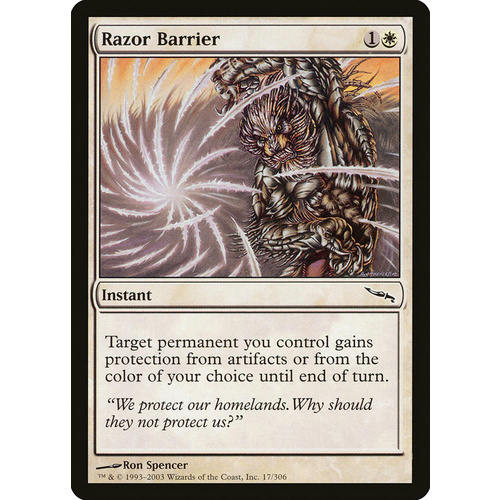 Razor Barrier FOIL - MRD