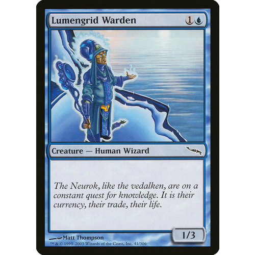 Lumengrid Warden FOIL - MRD