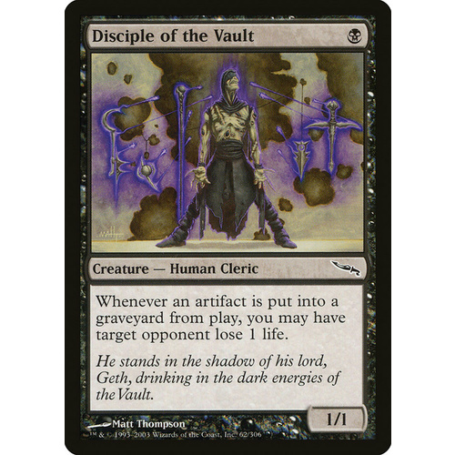 Disciple of the Vault FOIL - MRD
