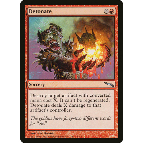Detonate FOIL - MRD
