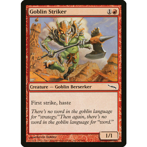 Goblin Striker FOIL - MRD