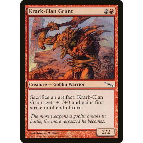 Krark-Clan Grunt FOIL - MRD