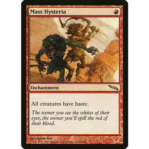 Mass Hysteria FOIL - MRD