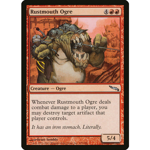 Rustmouth Ogre FOIL - MRD